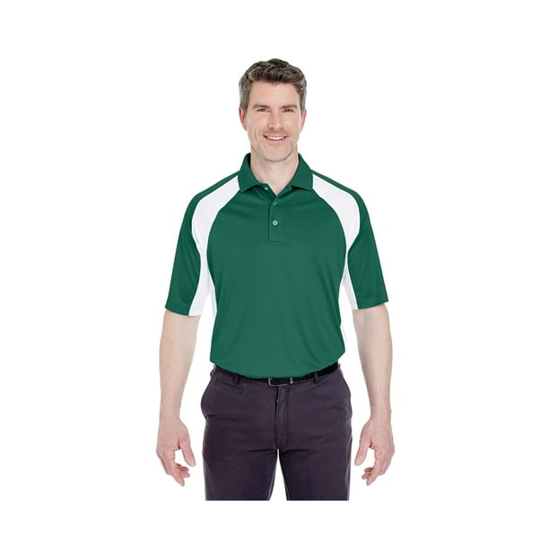 UltraClub Mens Cool & Dry Sport Polo Shirt UltraClub Mens Cool & Dry Sport Polo Shirt
